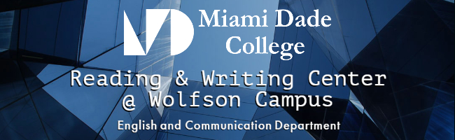 Reading and Writing Center at Wolfson Campus Logo